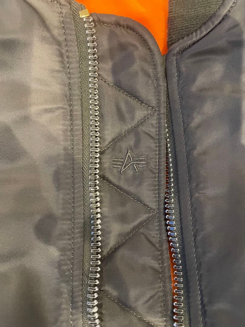 ALPHA INDUSTRIES MA-1 カーキ フライトジャケット 美品