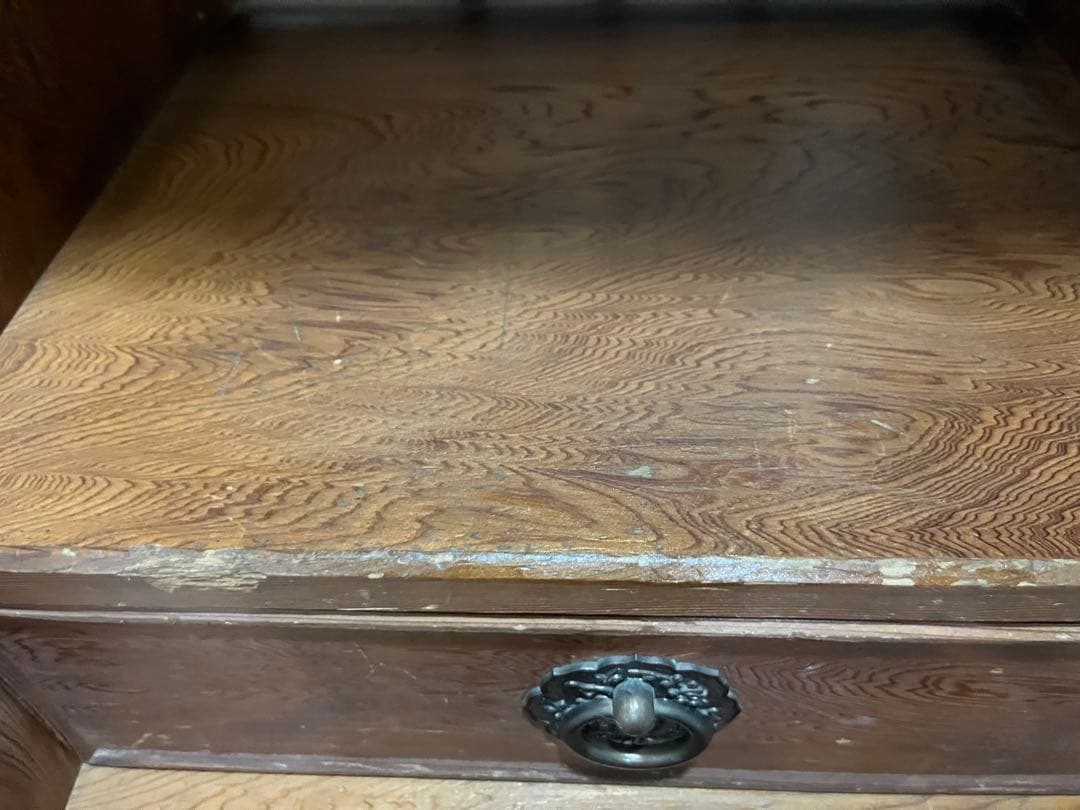世界遺産　屋久杉　飾り棚アンティーク家具ビンテージ箪笥