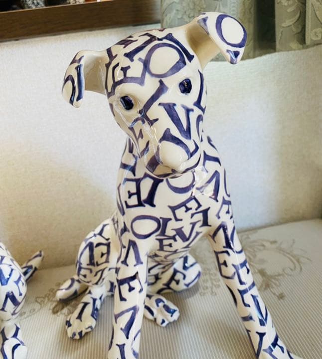 Emma Bridgewater ブリッジウォーター　犬　置物　LOVE