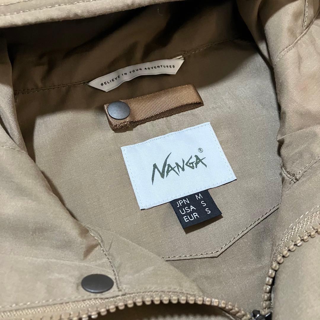 NANGA ナンガ マウンテンパーカー 冬物 ベージュ ジャケット M キャンプ