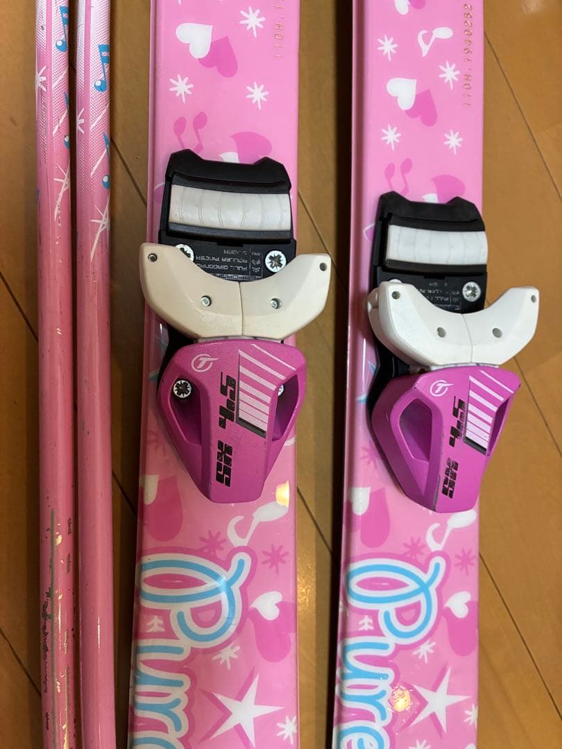 美品 子供用スキーセット 板110 靴19or21cm 身長105〜125cm用