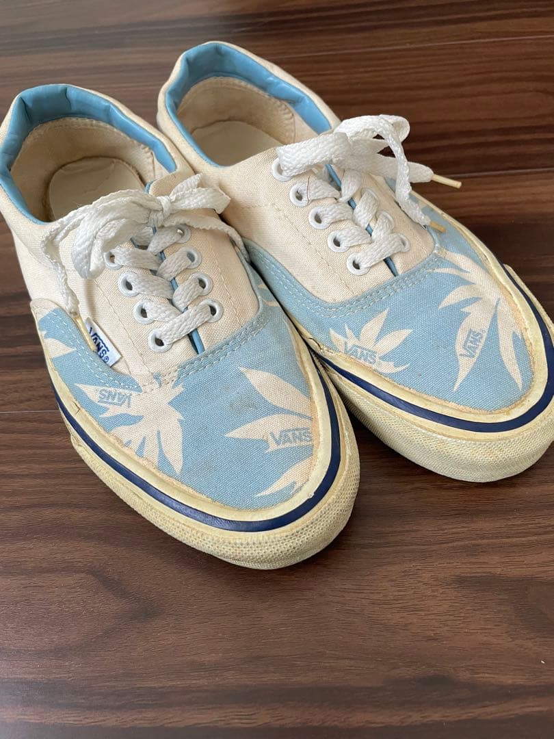 ク*ん様 80s VANS エラ　マリファナ柄