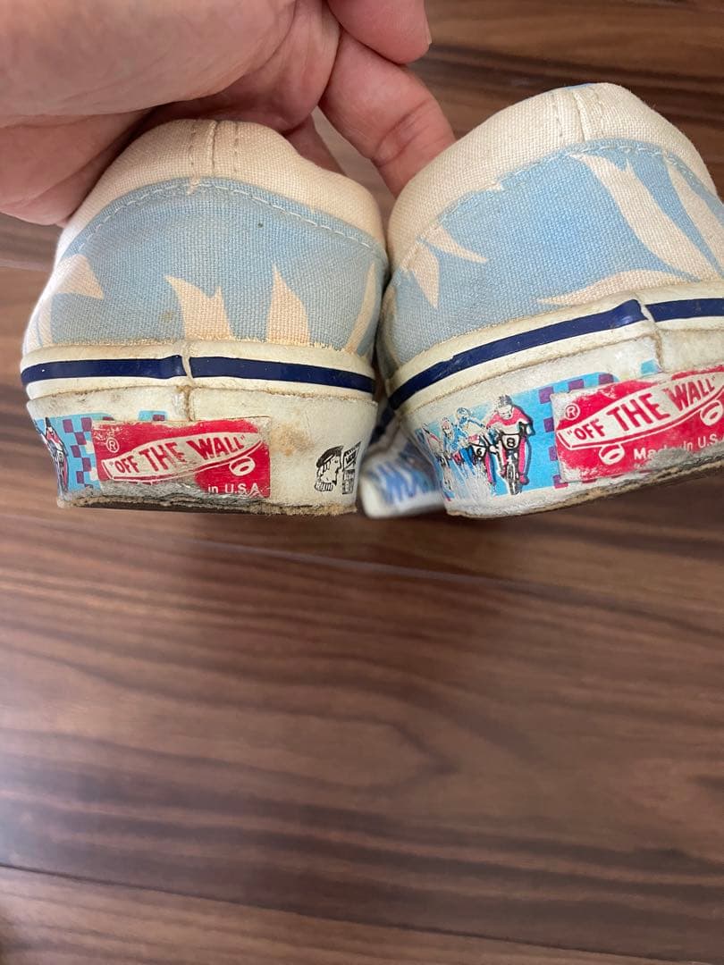 ク*ん様 80s VANS エラ　マリファナ柄