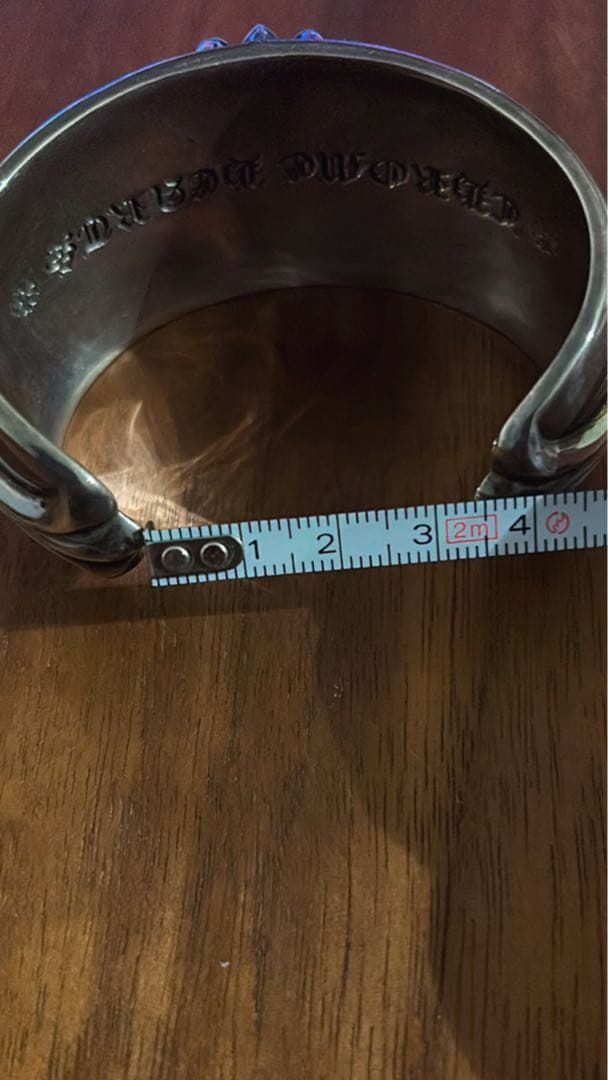 クロムハーツ　CHプラス　バングル