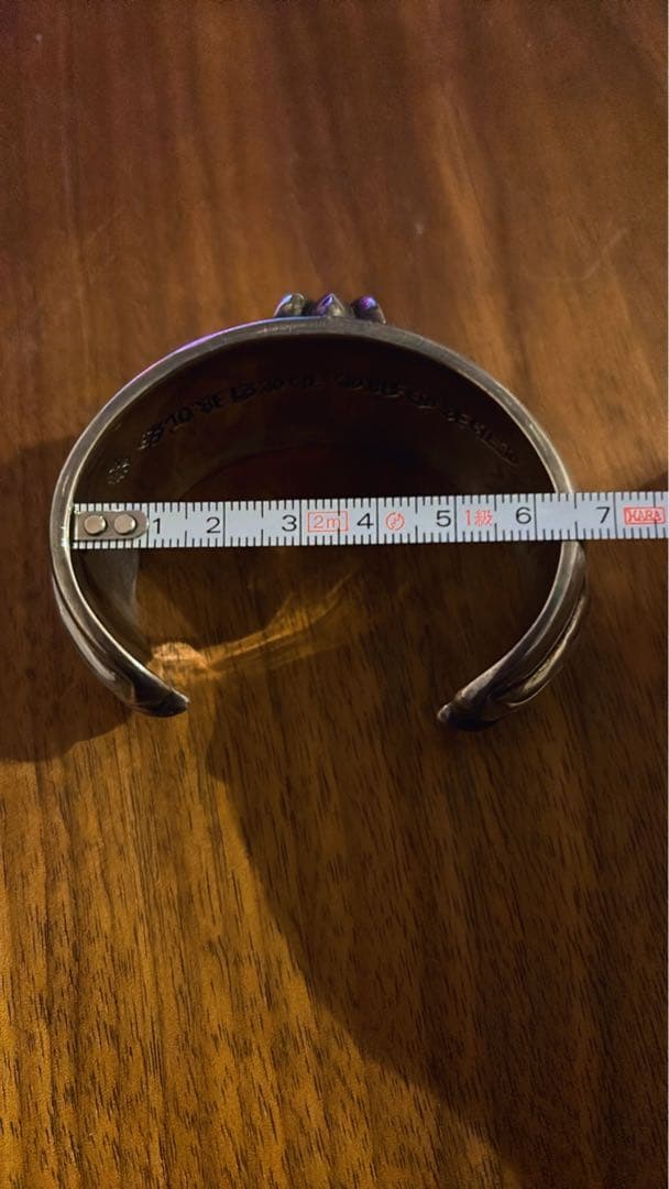 クロムハーツ　CHプラス　バングル