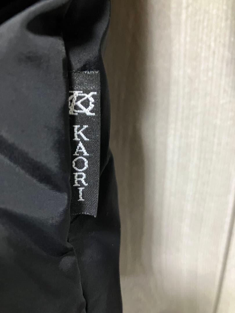 美品　カオリーヌ ダウンコート 高級フォックスファーフード　L