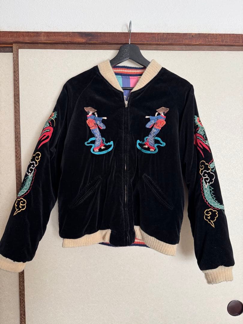 港商　テーラー東洋　SADO SHIMAスカジャン　サイズ中