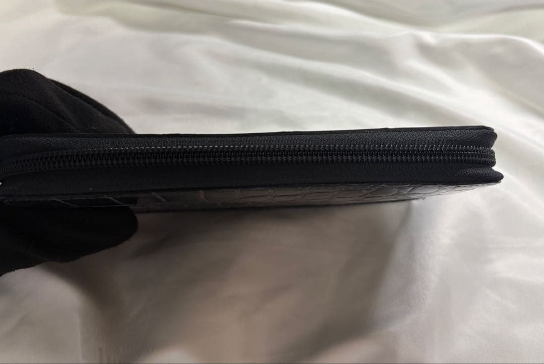 JRA認証 シャイニー　クロコダイル　メンズ長財布　新品 金運up