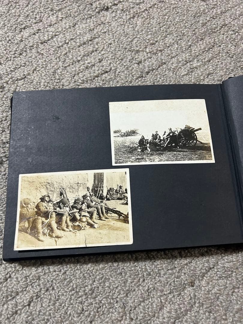 こ*は様 旧日本軍時代　在営記念写真アルバム　110枚程