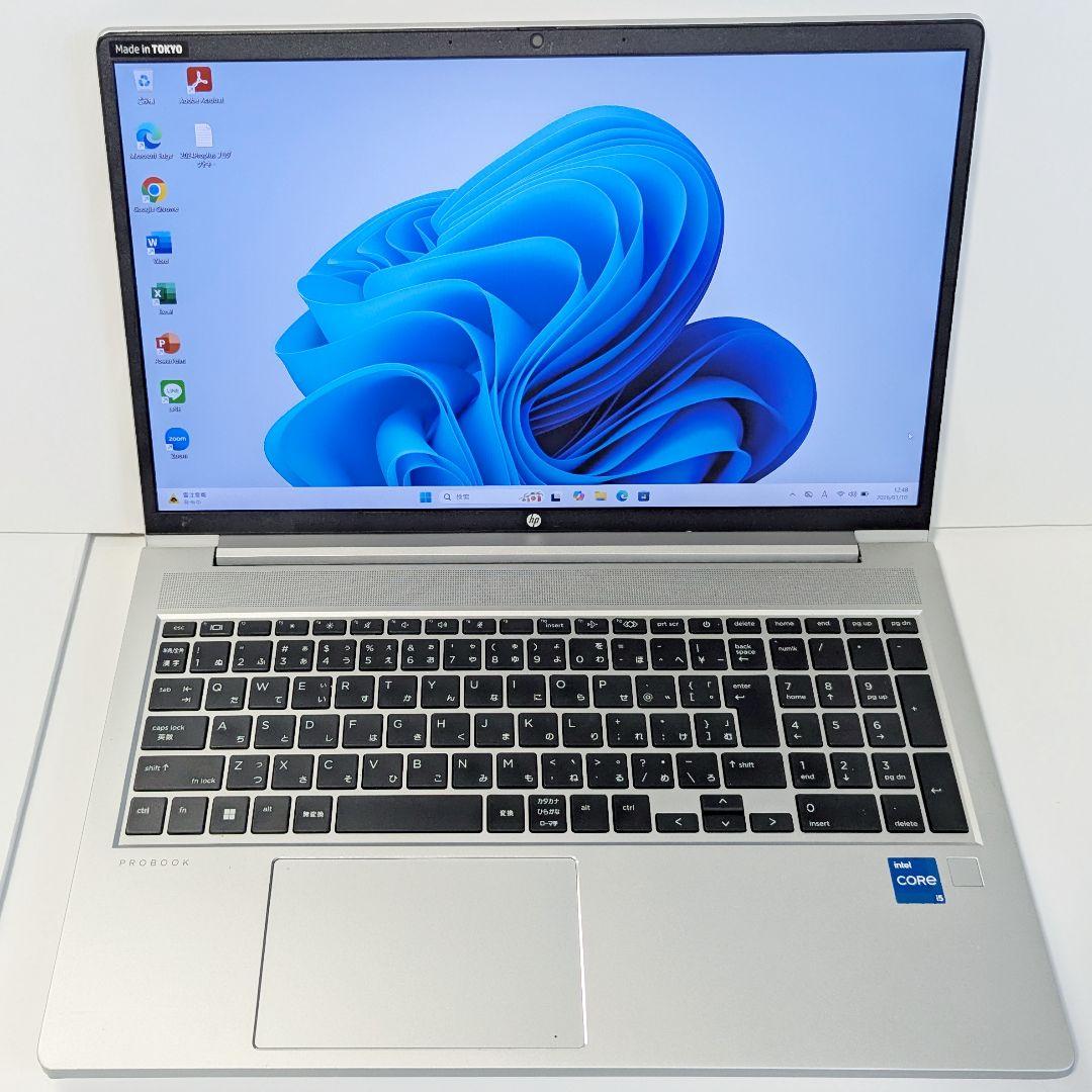 HPノートPC Windows11 core i5 第11世代 オフィス入り