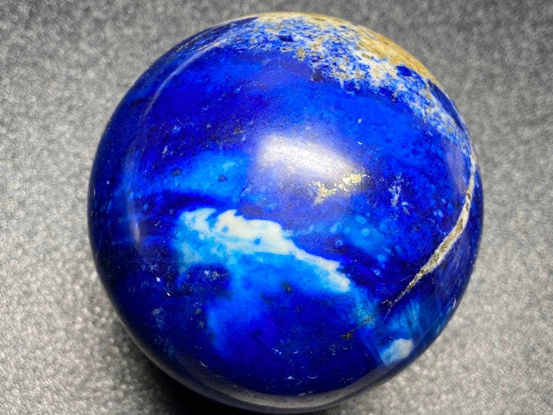 ラピスラズリ　丸玉　396g 64.4mm