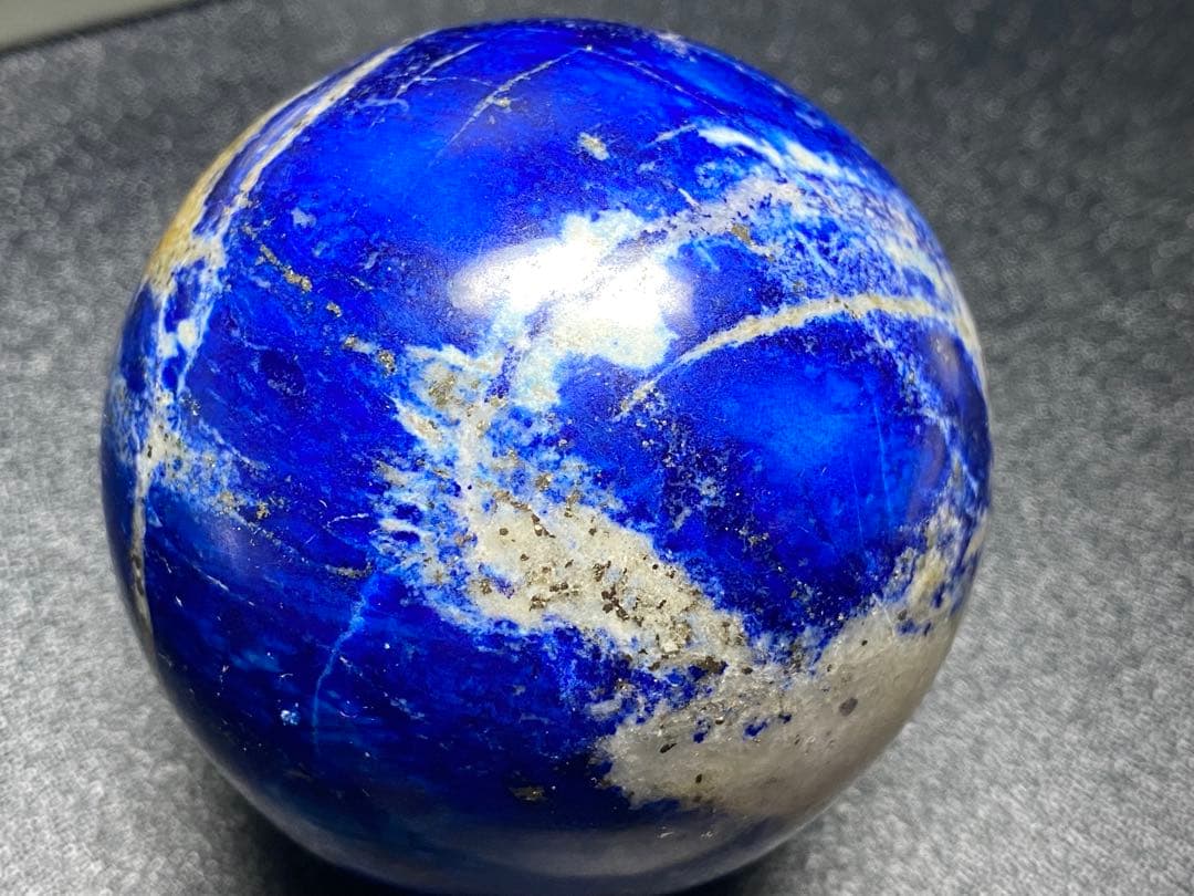 ラピスラズリ　丸玉　396g 64.4mm