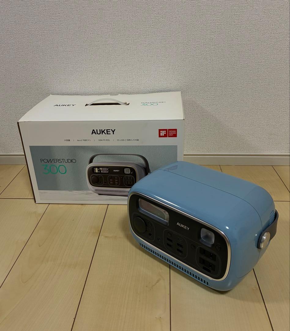 最終値下げ　ポータブル電源 AUKEY POWERSTUDIO 300