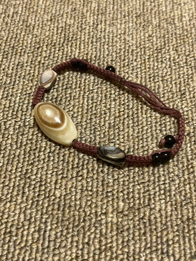 瑪瑙天眼石ブレスレット　魔除け　呪い除け