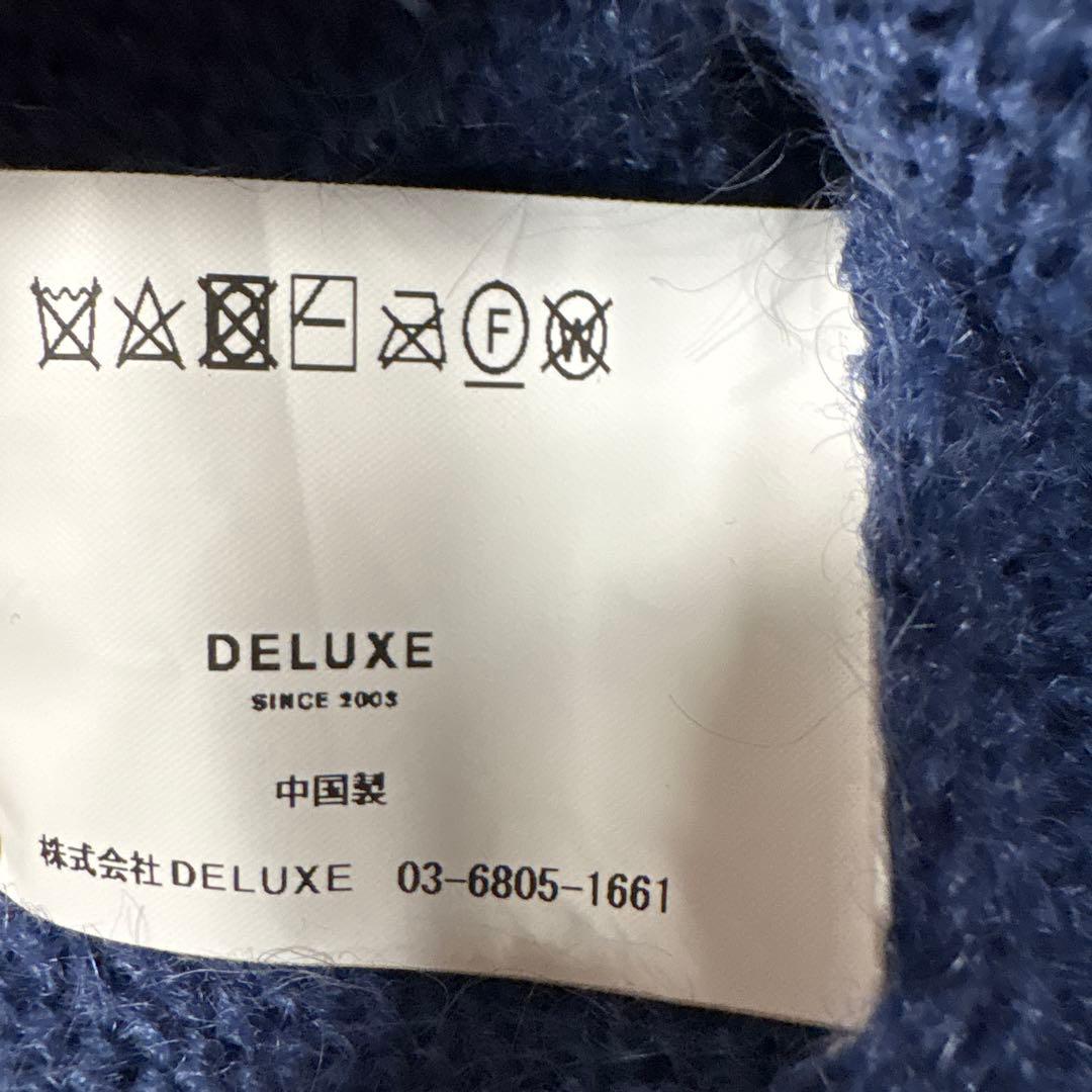 DELUXE モヘア カーディガン サイズ M