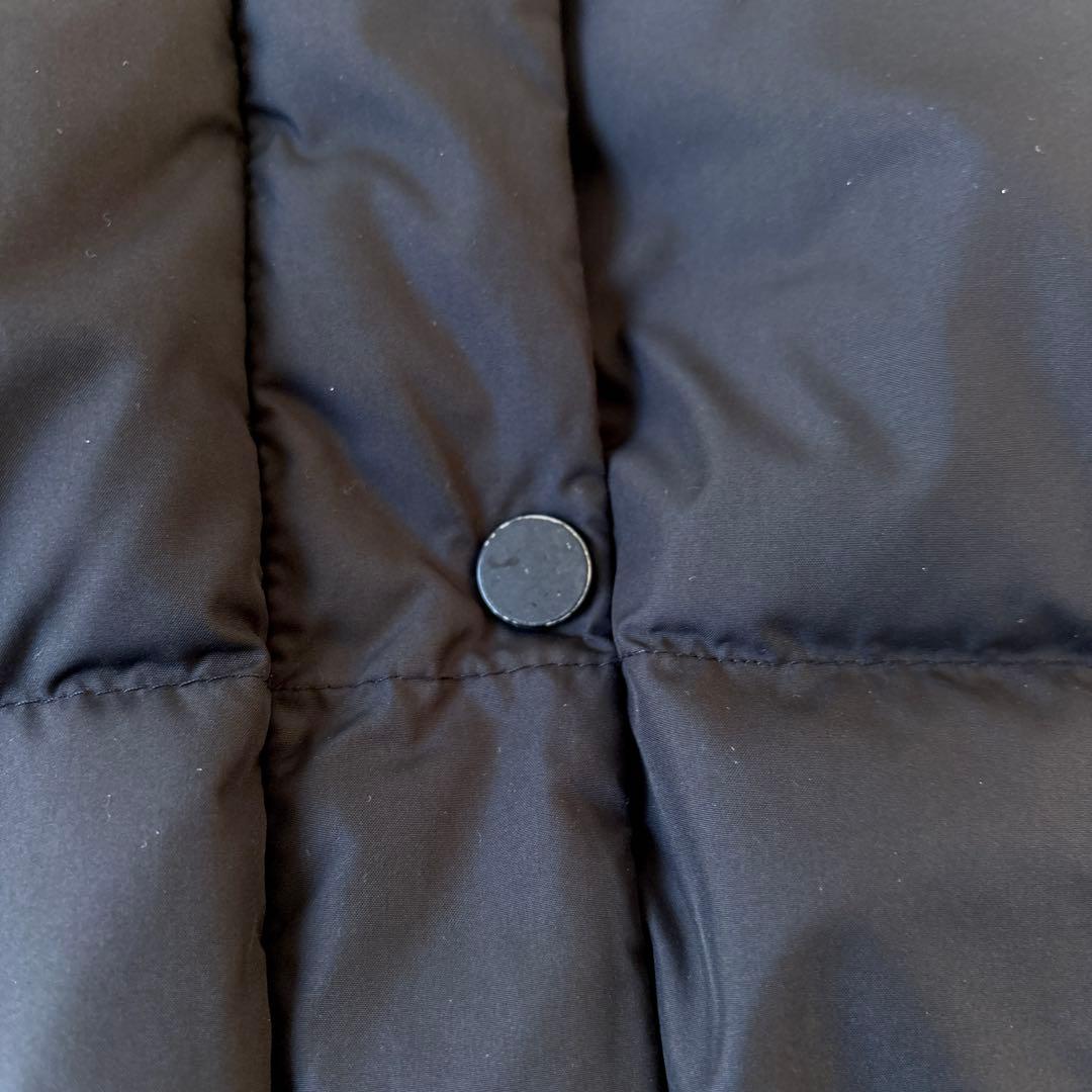 ヨセミテ ジェームスパース フーデッド 切り替え ダウンコート ジャケット 黒