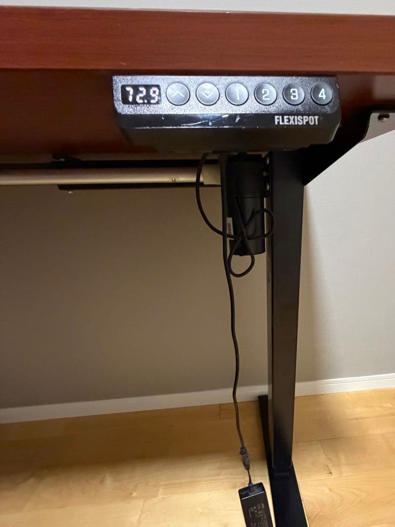 パソコンデスク FlexiSpot EF1, 120 x 60 cm Mahogany
