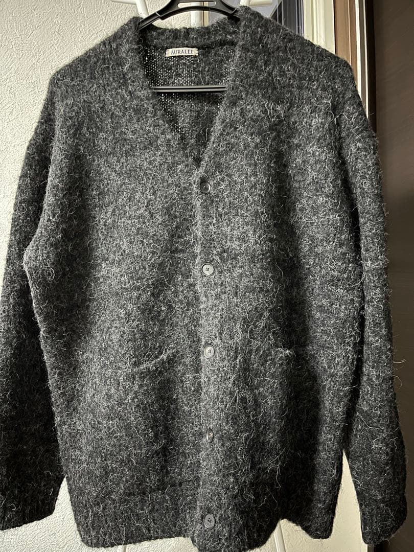 L*M様 AURALEE グレー カーディガン サイズ5