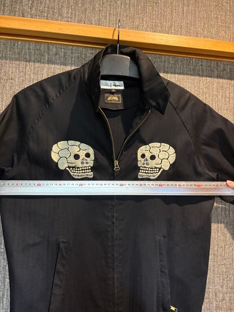 超貴重品　絶版　OIL製　スーベニア　スカルジャケット　レア