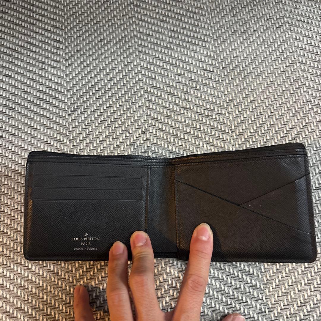 Louis Vuitton 二つ折り財布 ブラック