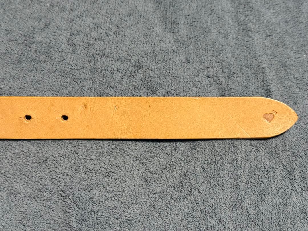 小物 HUMAN MADE HEART LEATHER BELT L