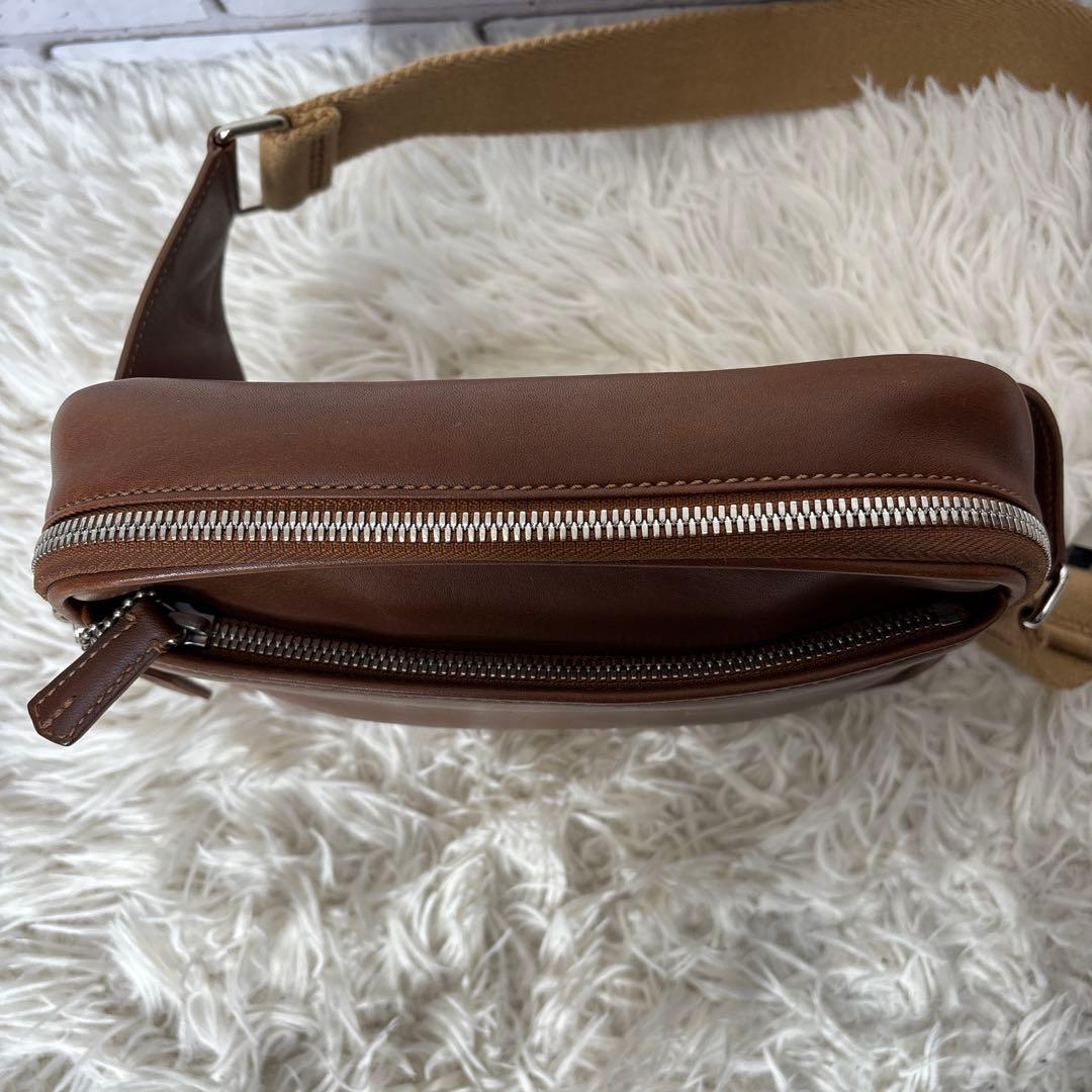 00s 【old coach】5446 shoulder bag brown