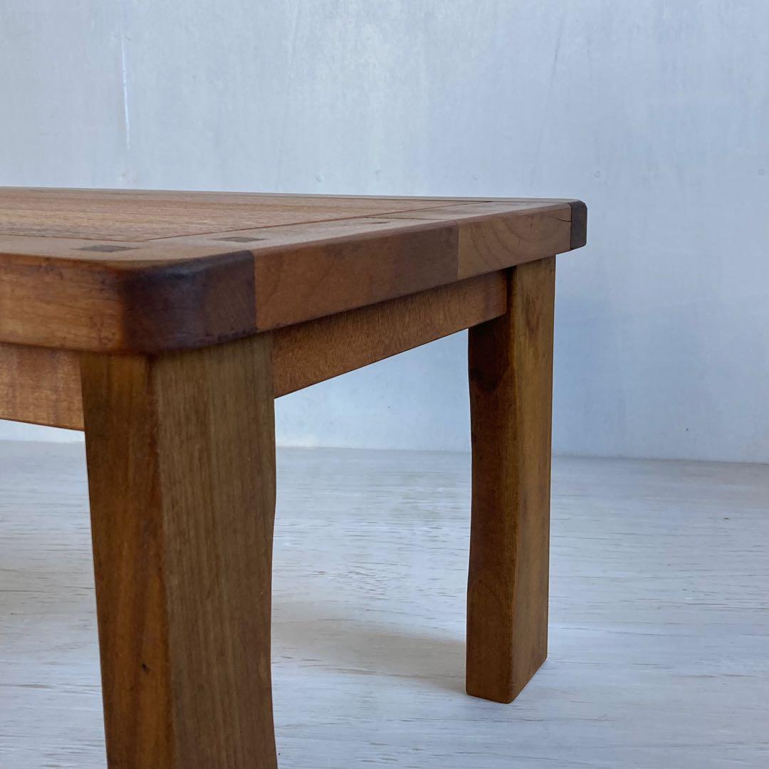 古い木製 テーブル ちゃぶ台 古家具￼