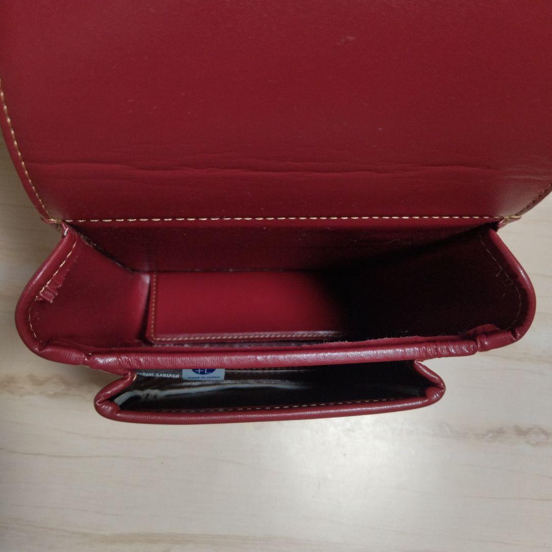 村瀬鞄行　大人のランドセル　ミミラン　バックパック　レッド　日本製