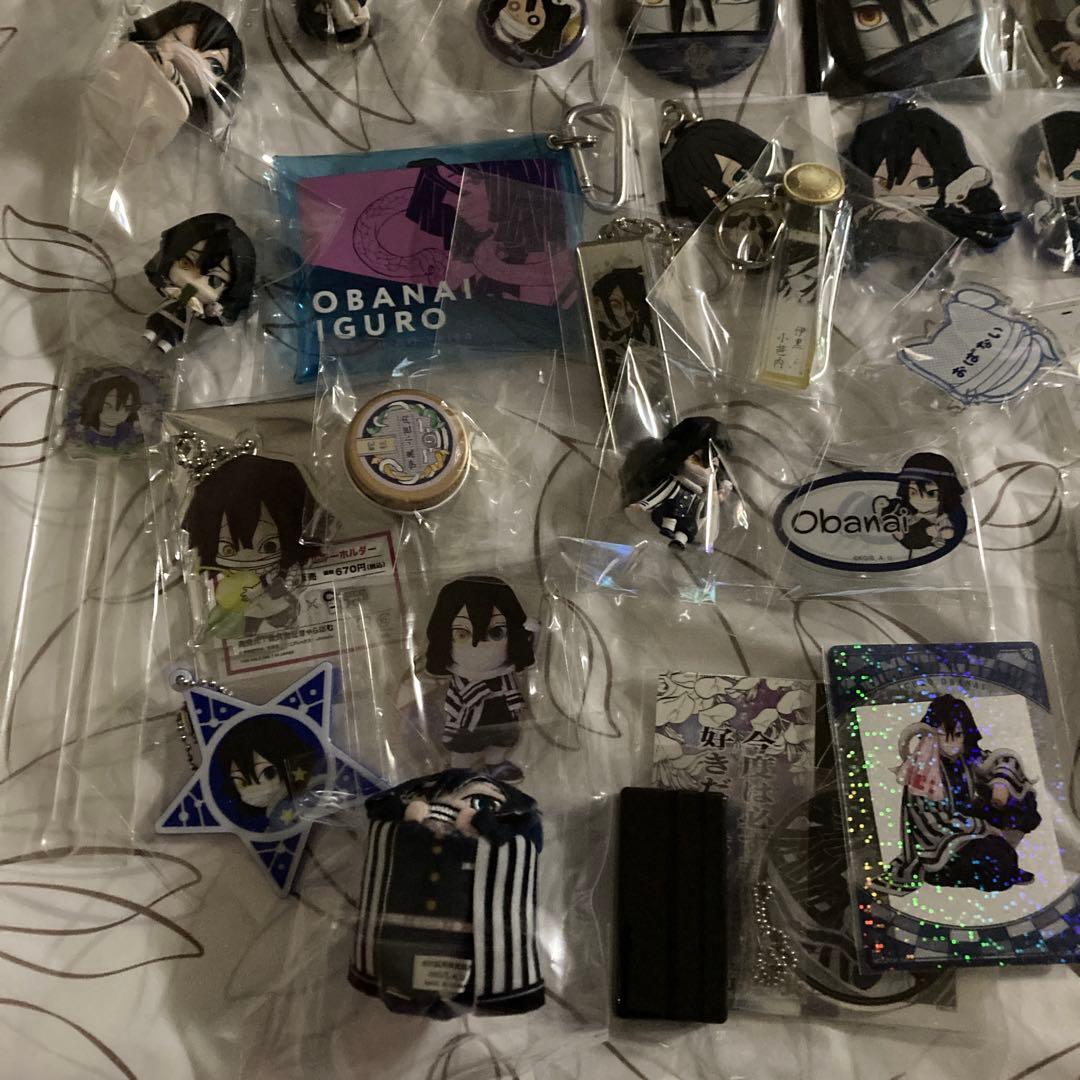 鬼滅の刃 伊黒小芭内 ラバスト ストラップ キーホルダー きゃらドリ 缶バッジ