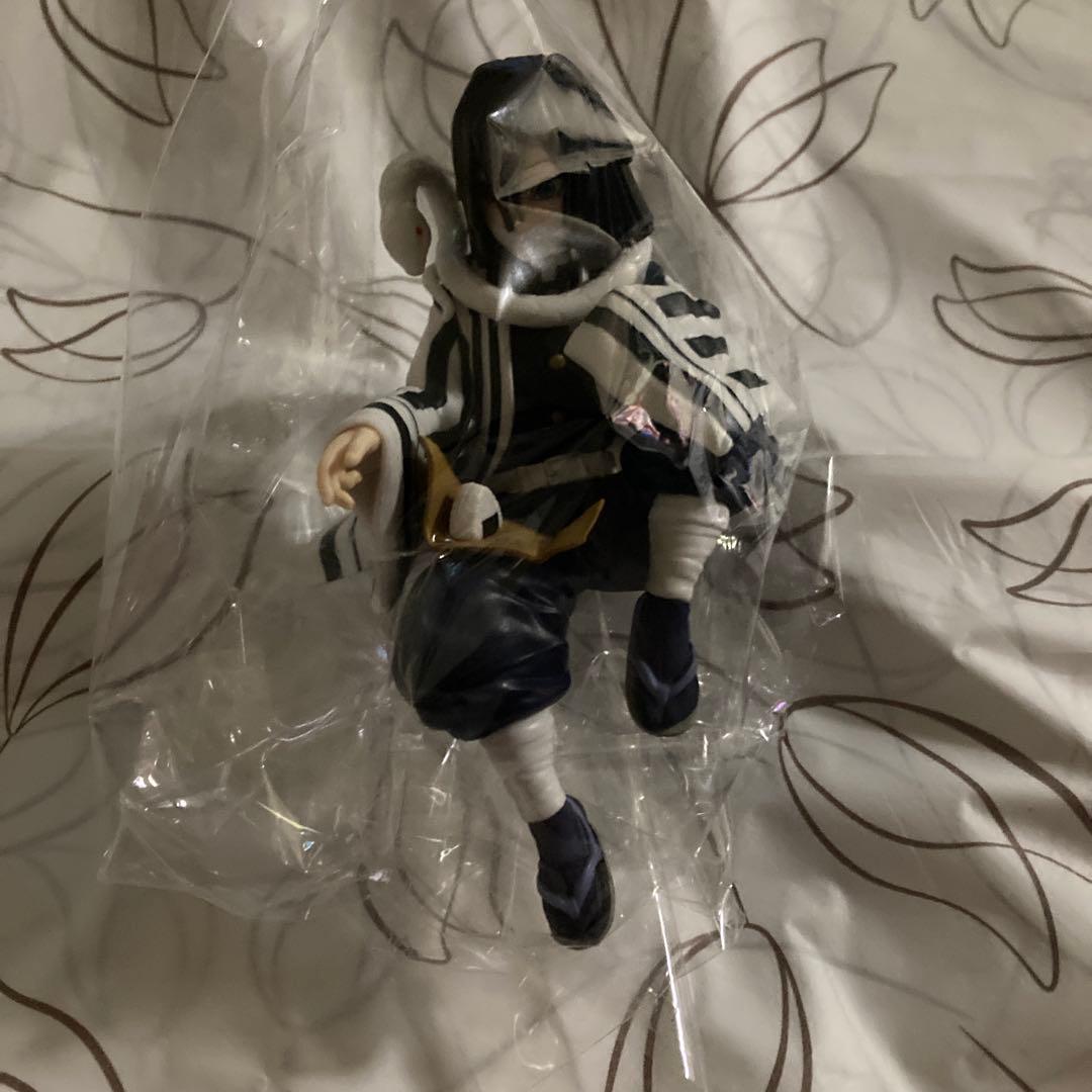 鬼滅の刃 伊黒小芭内 ラバスト ストラップ キーホルダー きゃらドリ 缶バッジ