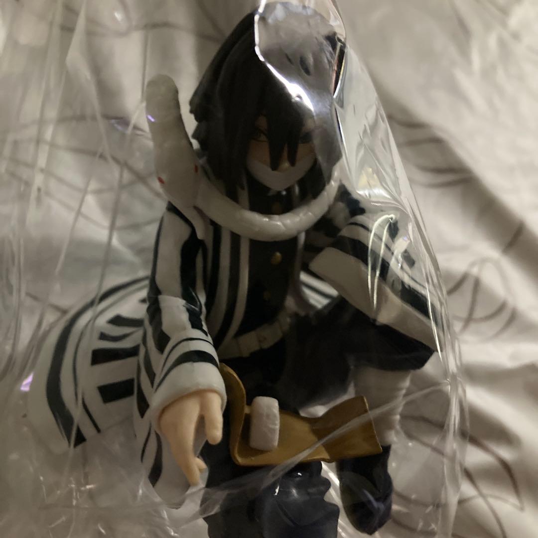 鬼滅の刃 伊黒小芭内 ラバスト ストラップ キーホルダー きゃらドリ 缶バッジ