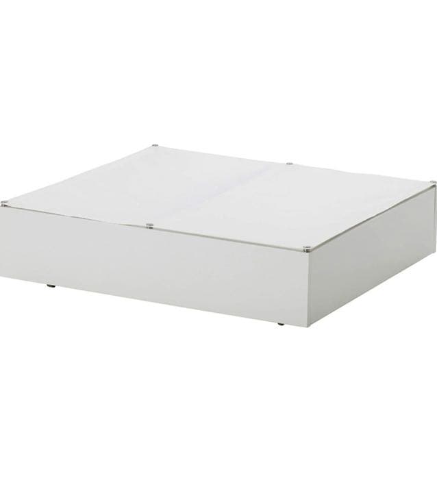 IKEA　収納　VARDO：ベッド下収納ボックス65x70 cm　ホワイト×2