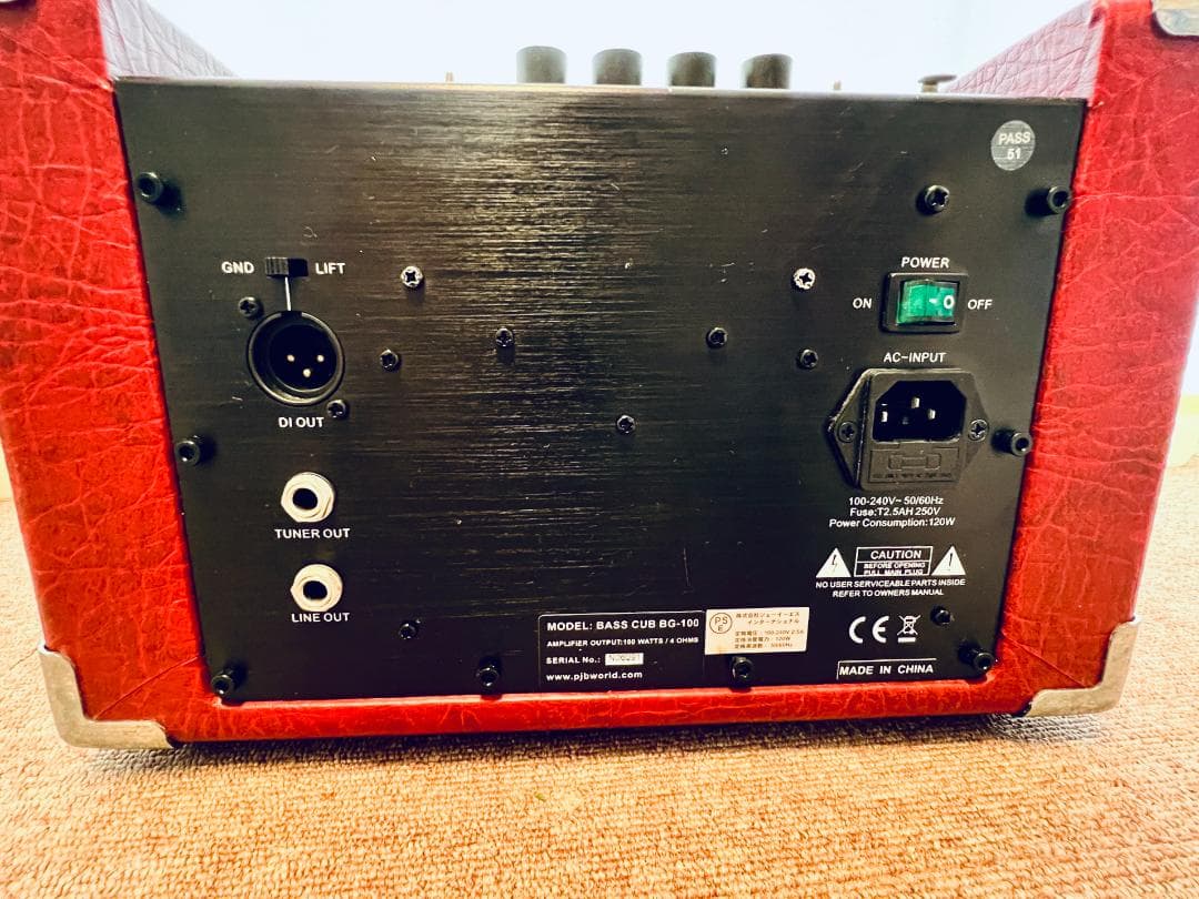 PJB　フィル・ジョーンズ BASS CUB Red