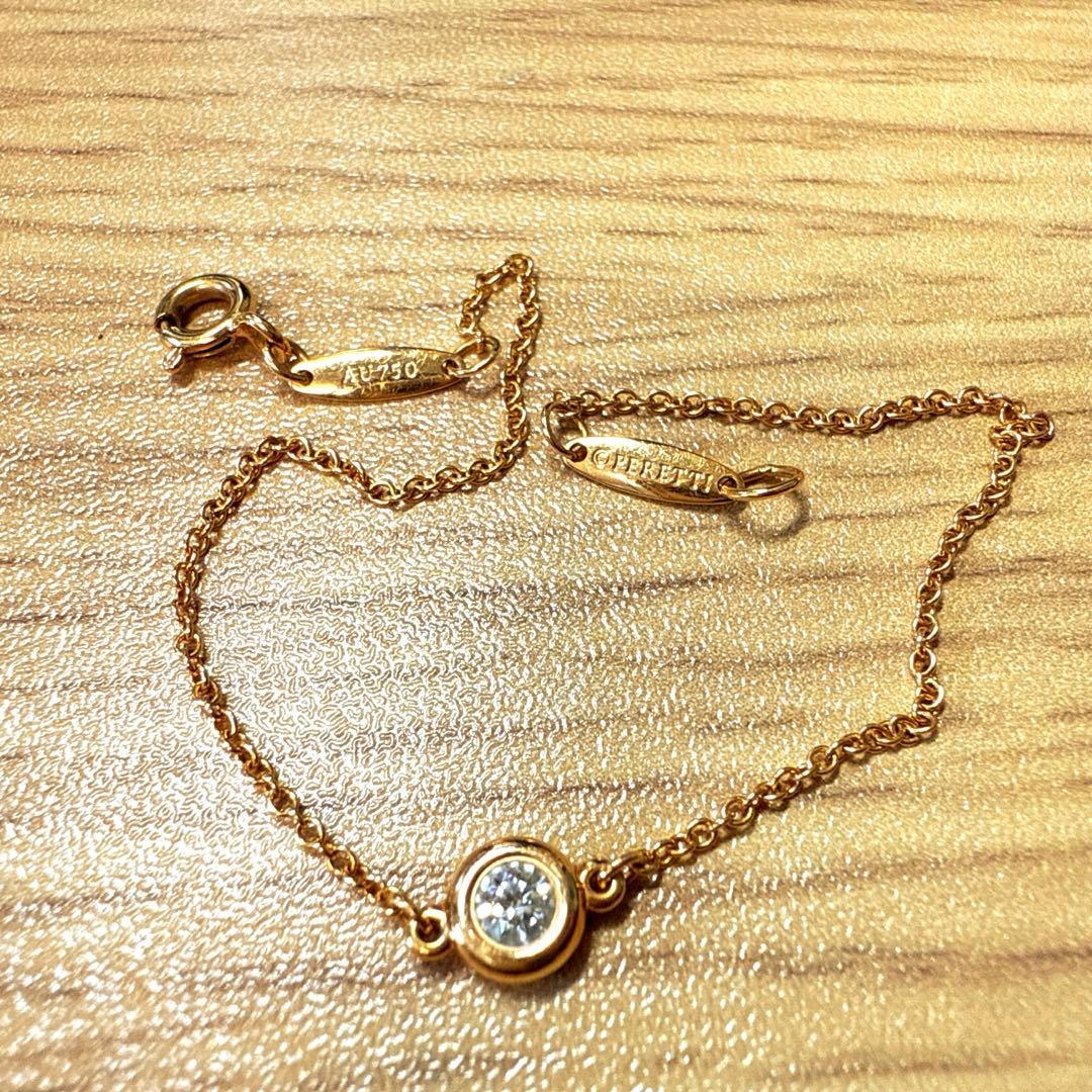 Tiffany ティファニー　ブレスレット　ぺレッティ　Au750