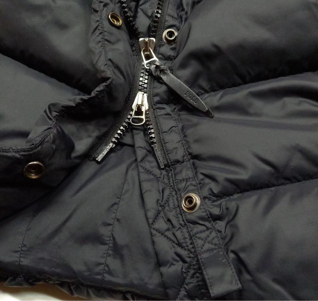 ちふ　ポロラルフローレン★フード付きダウンコート ロング ベルトМ