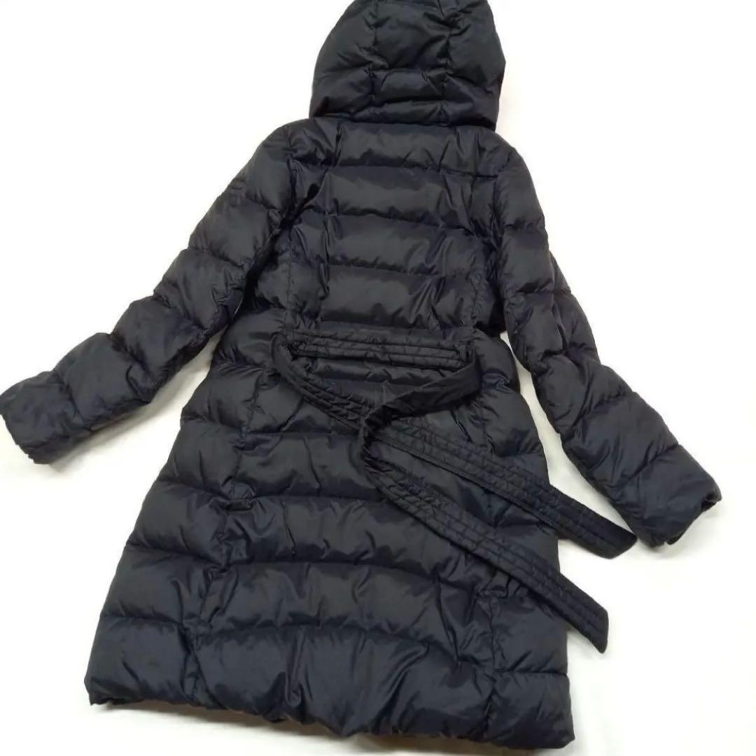 ちふ　ポロラルフローレン★フード付きダウンコート ロング ベルトМ