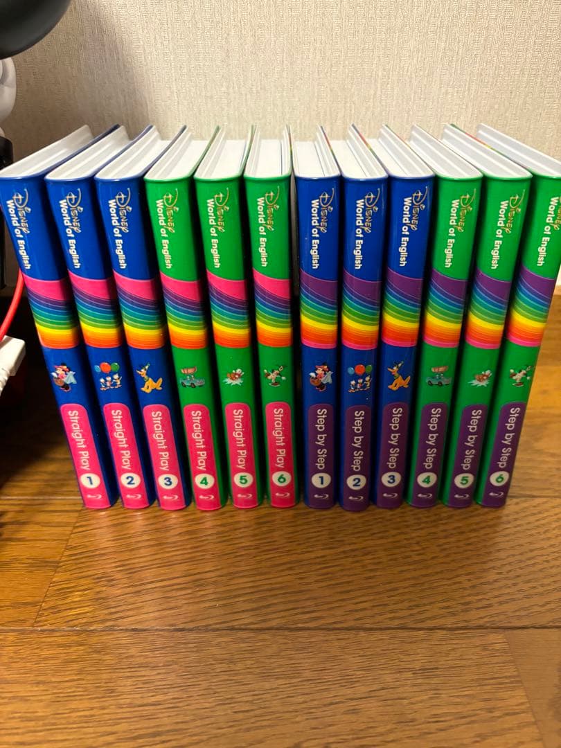 yu⑥小物　ディズニー英語システム　フルセット