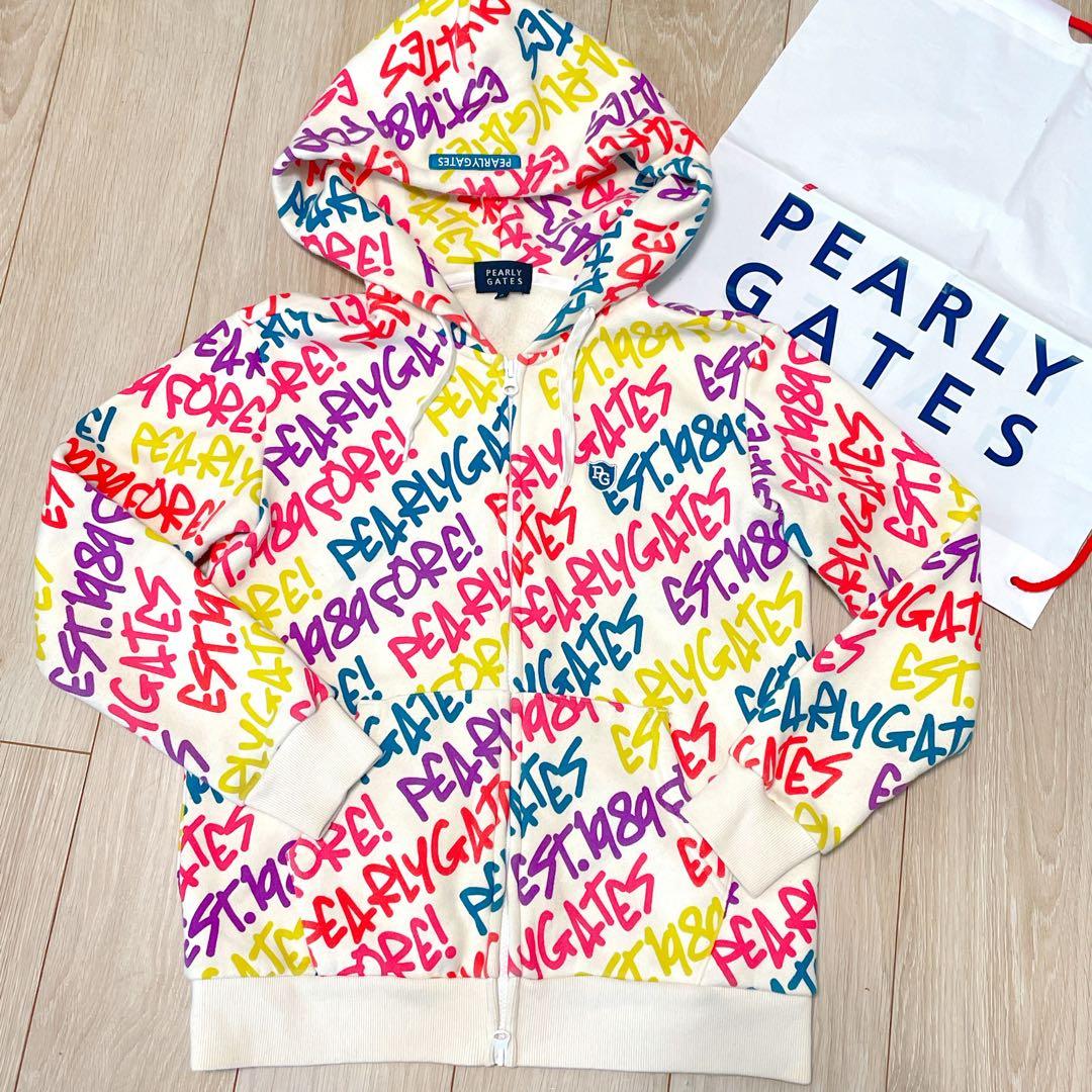 美品　パーリーゲイツ　セットアップ　0 パーカー　スカート　ワンピース