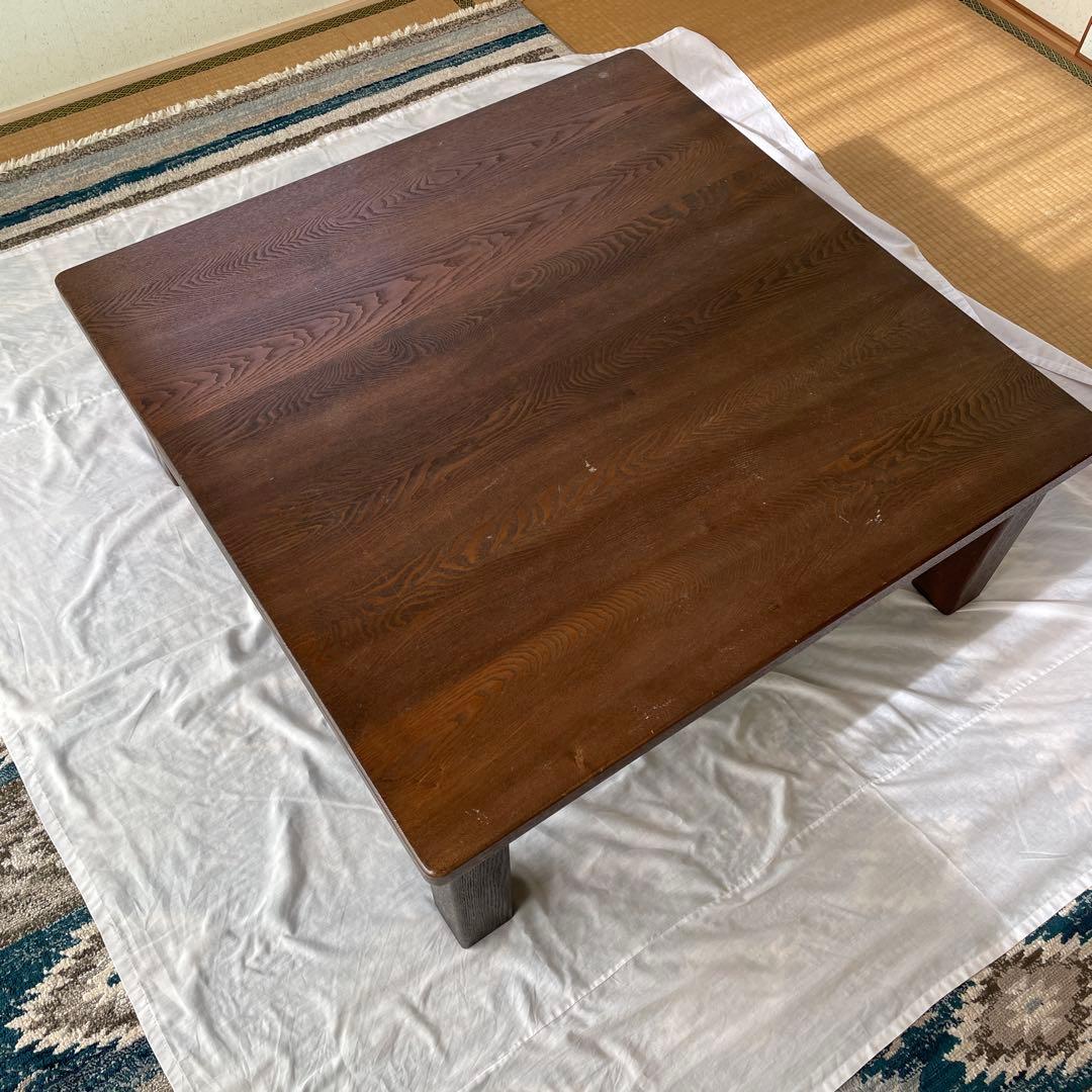 タモ材のローテーブル（値下げ）