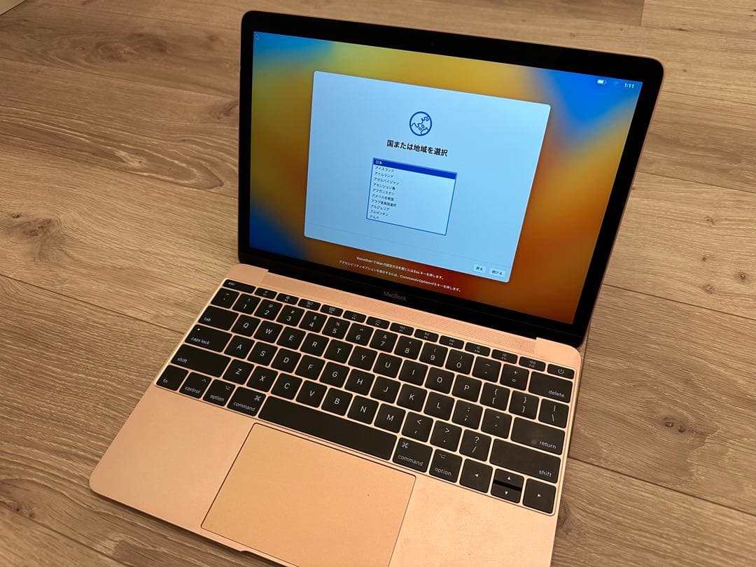 MacBook 12インチ 2017 i5/8GB/512GB ローズゴールド
