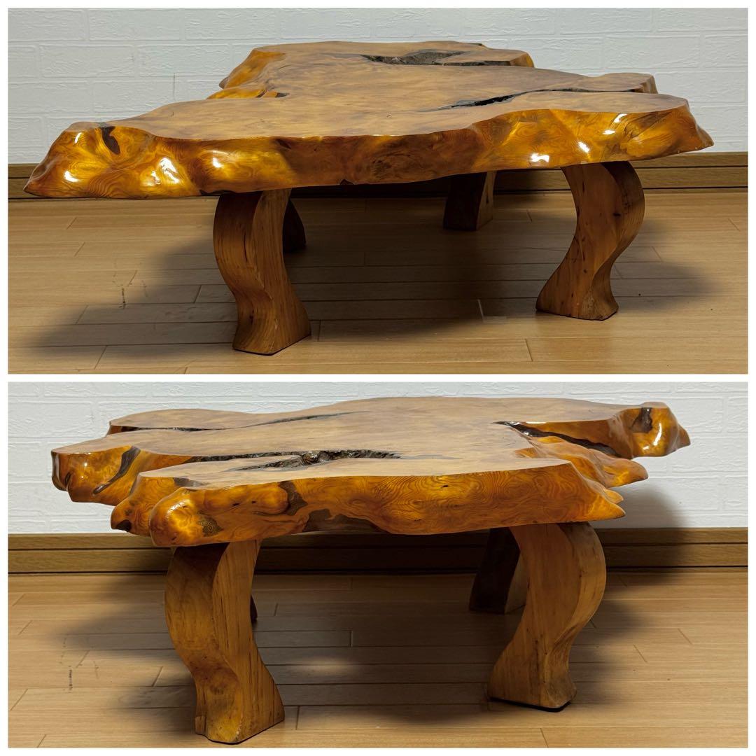 一枚板 センターテーブル ローテーブル 座卓 和テーブル 天然木 和モダン 和風