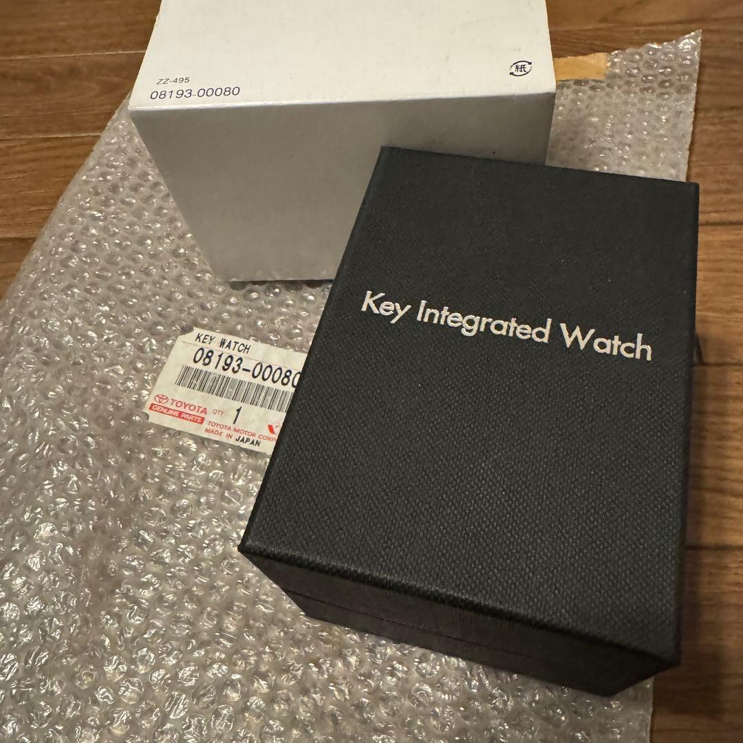 TOYOTA純正キーインテグレーテッドウォッチ スマートキー