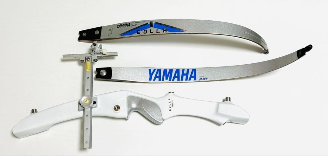 アーチェリー　ヤマハイオラ　EOLLA64インチ美品　真珠＆銀ツートン38ポンド