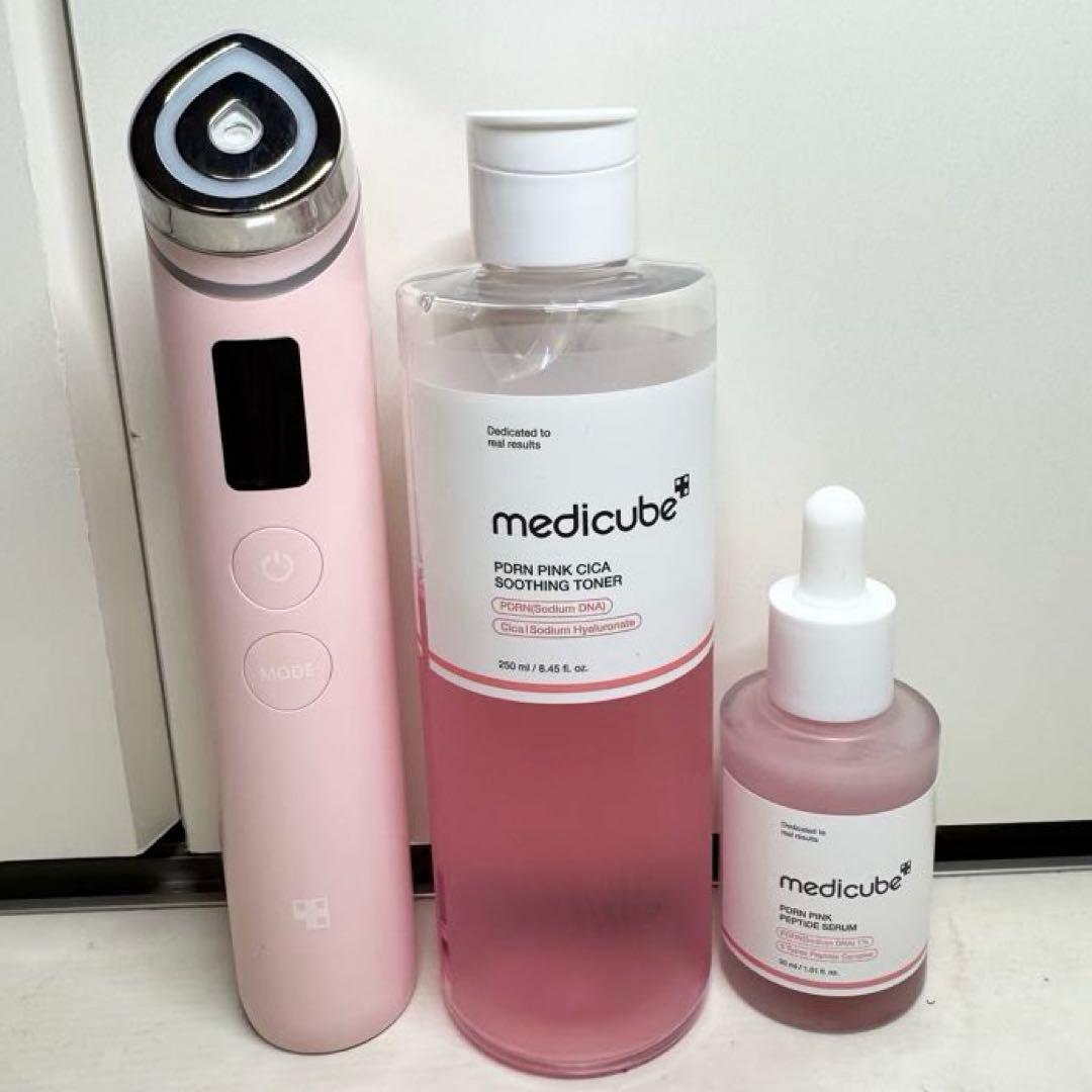 ☆メディキューブ 美顔器 AGE-Rブースタープロ ピンク☆