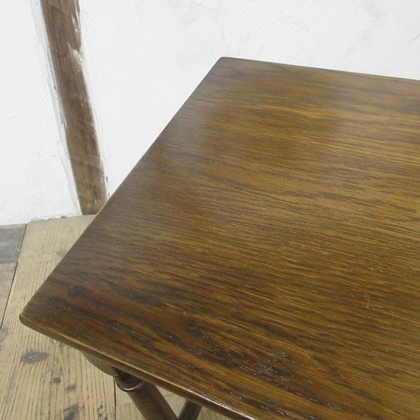 イギリス アンティーク 家具 ネストテーブル サイドテーブル 3台組 6164d