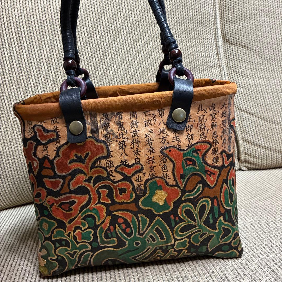 一閑張りバッグ（114）