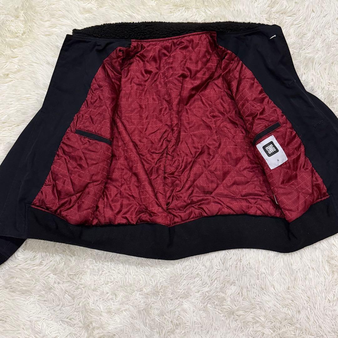 1880　SWAGGER スワッガー　A-2　襟ボア　コットンジャケット　XL