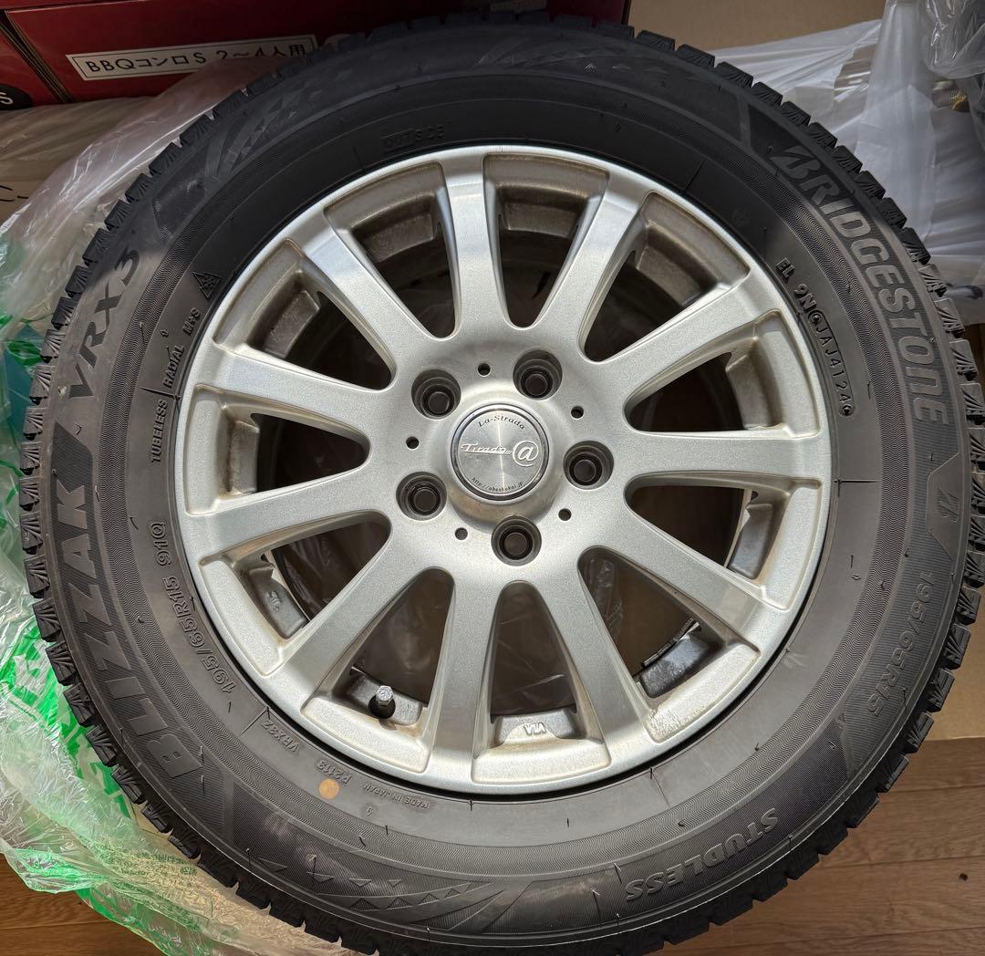 メーメーメー様【専用】 VRX3 195/65R15 スタッドレス4本