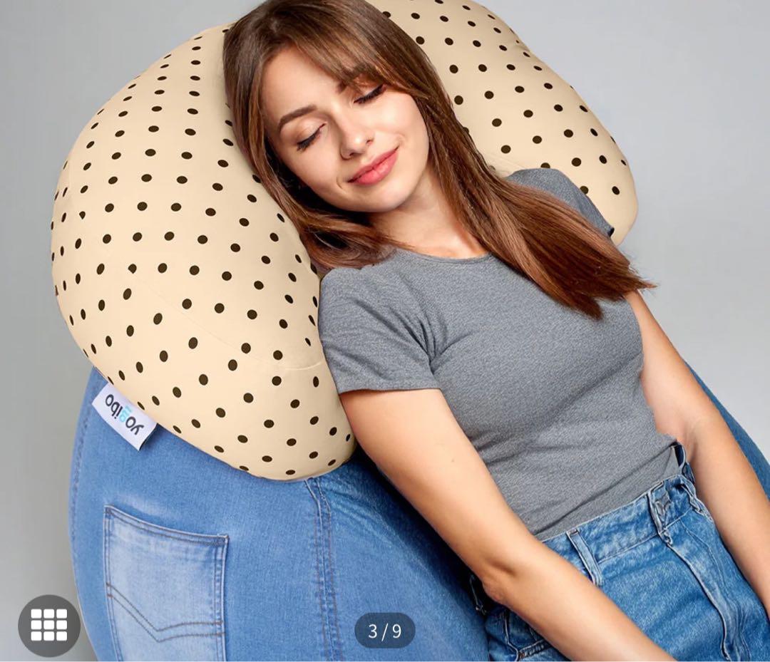 床ずれ防止用品 Yogibo Mega Moon Pillow Cow/Dot Edition