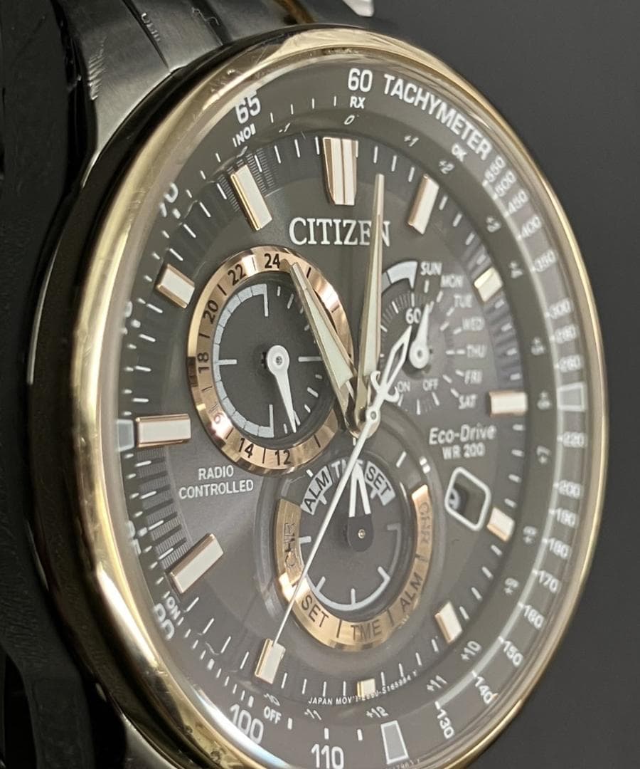 CITIZEN　エコドライブ　RadioControlled メンズ　腕時計